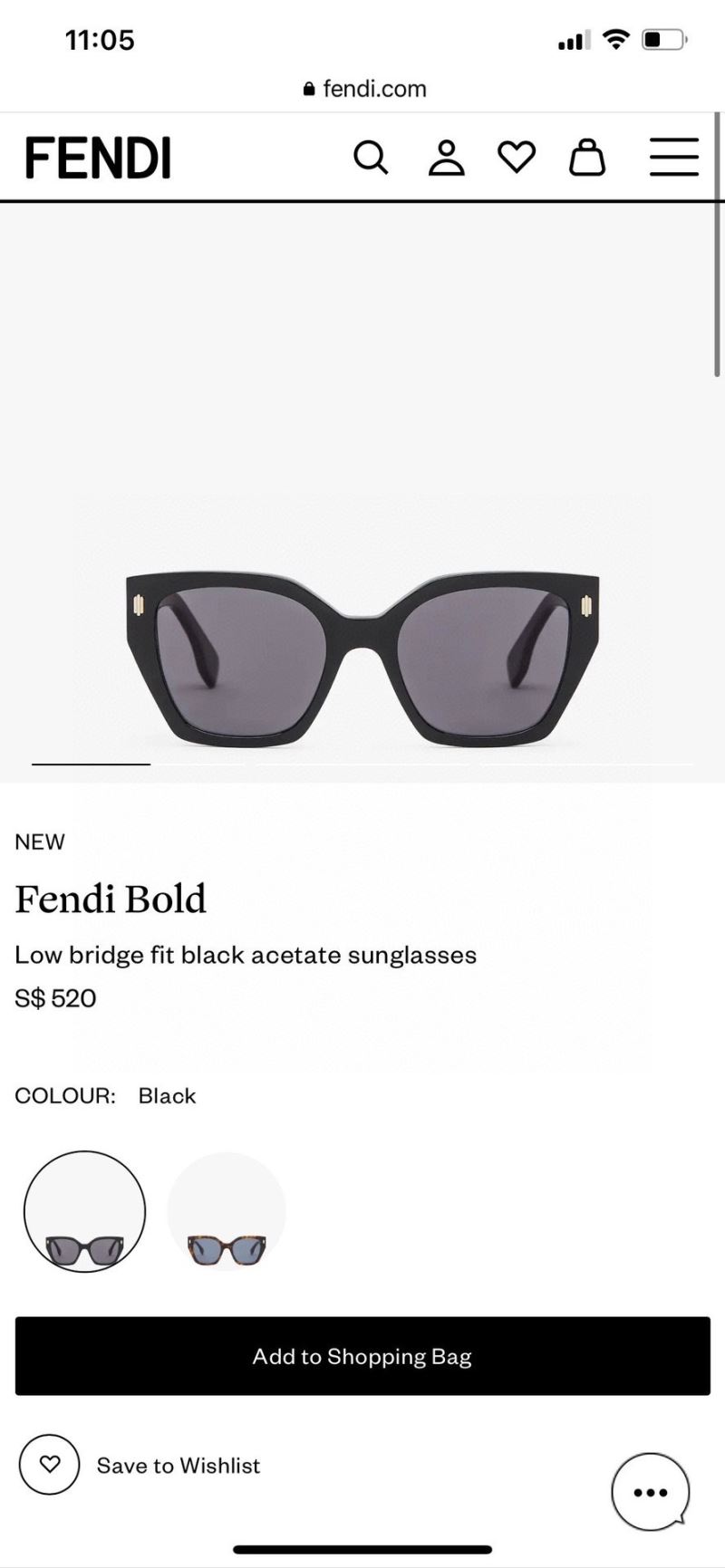 Fendi Sunglasses